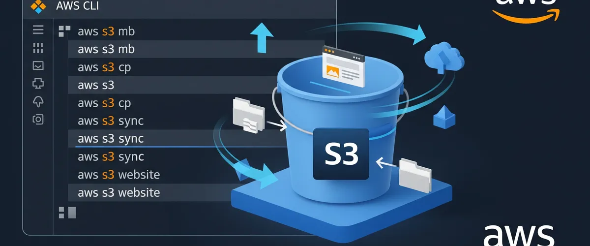 Blog post image for How To Create a AWS S3 Bucket Using AWS CLI - In this post, I will show you how to create a AWS S3 bucket using AWS CLI.