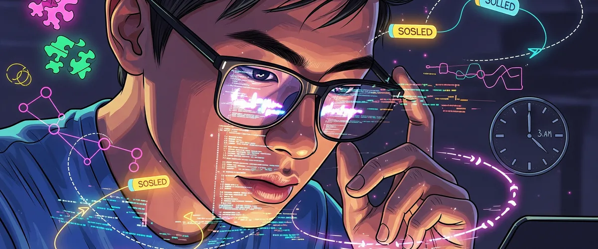 Blog post image for Getting Addicted to Coding: Why We Love Programming More Than Sleep - Why programming is so addicting and how to keep a healthy balance while pursuing it: the thrill of problem-solving, instant feedback, and practical ways to avoid burnout.